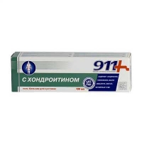 911 с хондроитином для суставов 100 мл гель