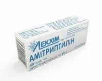 Амитриптилин 25 мг №50 таблетки