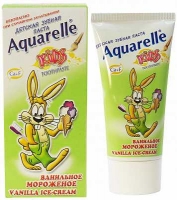 Aquarelle Kids зубная паста Ванил мороженое 50 мл