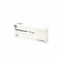 Арипразол 15 мг N30 таблетки