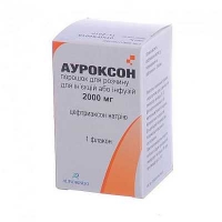 Ауроксон 2000 мг №1 раствор для инъекций