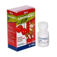 Азитромакс 200 мг/5 мл №1 порошок