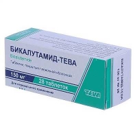 Бикалутамид ТЕВА 150 мг N28 таблетки