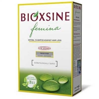 Биоксин Фемина растительный шампунь против выпадения для жирных волос 300 мл