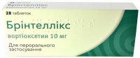 Бринтелликс 10 мг N28 таблетки