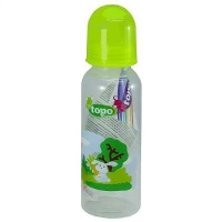 Бутылка T001 &quot;Topo buono&quot; пластик 250мл с силиконовой соской