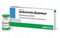 Цефазолин-Дарница 0.5 г №5 порошок