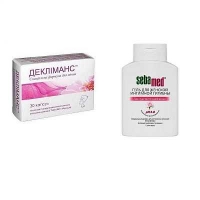 Деклиманс N30 капсулы + Себамед 200 мл гель для интимной гигиены для женщин pH 3.8 Акция