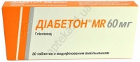 Диабетон MR 60 мг N30 таблетки