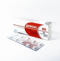 Дифорс 80 5 мг/80 мг №30 таблетки