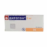 Диротон 5 мг №28 таблетки