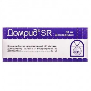 Домрид SR 30 мг №30 таблетки