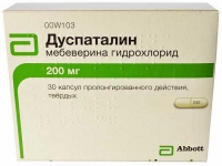 Дуспаталин 200 мг N30 таблетки