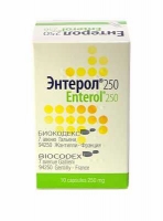 Энтерол 250 мг №10 капсулы