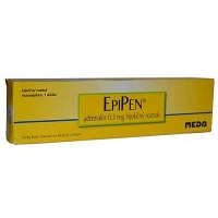 Эпипен 0.3 мг/доза 2 мл №1 шприц-ручка