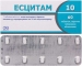 Эсцитам 10 мг №60 таблетки