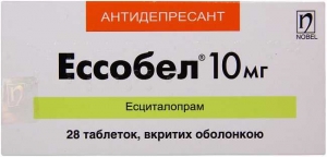 Эссобел 10 мг №28 таблетки