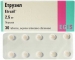Этрузил 2.5 мг N30 таблетки
