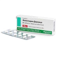 Фамотидин-Дарница 0.02г N20 таблетки