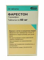 Фарестон 60 мг N30 таблетки