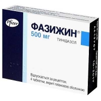 Фазижин 500 мг №4 таблетки