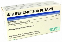 Финлепсин ретард 200 мг №50 таблетки