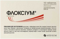 Флоксиум 500 мг №10 таблетки