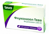 Флуконазол-Тева 100 мг №10 капсулы