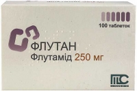 Флутан 250 мг №100 таблетки