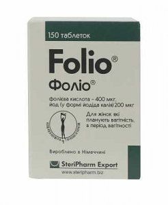 Фолио N150 таблетки