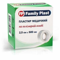 FP Family Plast 2.5смх500см лейкопластырь на полимерной основе