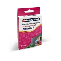 FP Family Plast N20 набор лейкопластырей детские бактерицидные