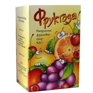 Фруктоза 500г натуральный фруктовый сахар