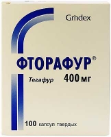 Фторафур 400 мг N100 капсулы