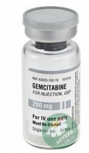Гемцибин 200 мг №1 лиофилизат для приготовления раствора для инфузий