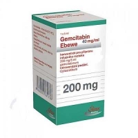 Гемцитабин Эбеве 40мг/мл 5мл (200мг) флакон №1 концентрат раствора для инфузий