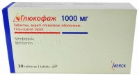 Глюкофаж 1000 мг №30 таблетки