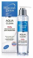 Hirudo Derm, AQUA CLEAN  увлажняющий гель  для умывания из серии Extra Dry 180 мл