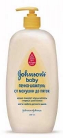 Johnson's Baby пена-шампунь от макушки до пяток 500 мл