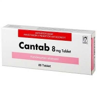 Кантаб 8 мг №28 таблетки