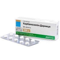 Карбамазепин-Дарница 0.2 г №20 таблетки