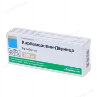 Карбамазепин-Дарница 0.2 г N50 таблетки