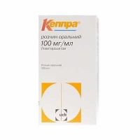 Кеппра 100 мг/мл 300 мл №1 раствор оральный