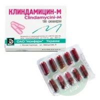 Клиндамицин-М 0.15 г N10 капсулы