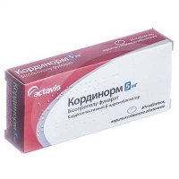 Кординорм 5 мг N30 таблетки