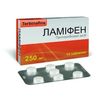Ламифен 250 мг №14 таблетки