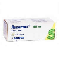 Лекоптин 80 мг №50 таблетки