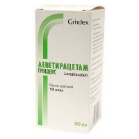 Леветирацетам Гриндекс 100 мг/мл 300 мл №1