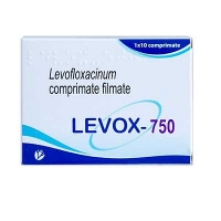Левокс 750 мг №10 таблетки
