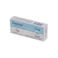 Линотор 10 мг №28 таблетки